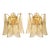 Mid-century modern “rondini” in light-amber murano glass. a new design by simoeng. Texture-free makes them very...