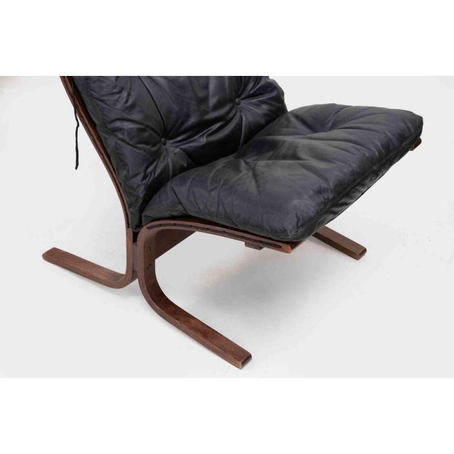 Ingmar Relling Siesta Chairs in Leather by Ingmar Relling, 1960s, Set of 2 For Sale - Image 4 of 9