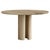 Stone Roman Dining Table II in Classico Alabastrino Travertine by Paloma Editions For Sale - Image 7 of 7