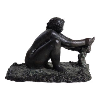 Bronze Statue by Gerhard Henning For Sale