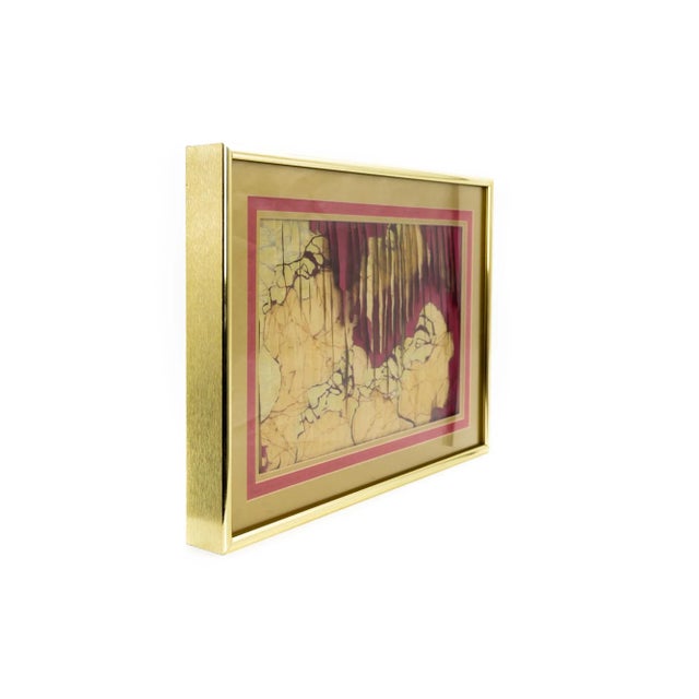 Ann and Dick Rundall Mid Century Batik Textile Art This piece measures: wide 20.25 x 1.75 deep x 14.5 inches high We take...