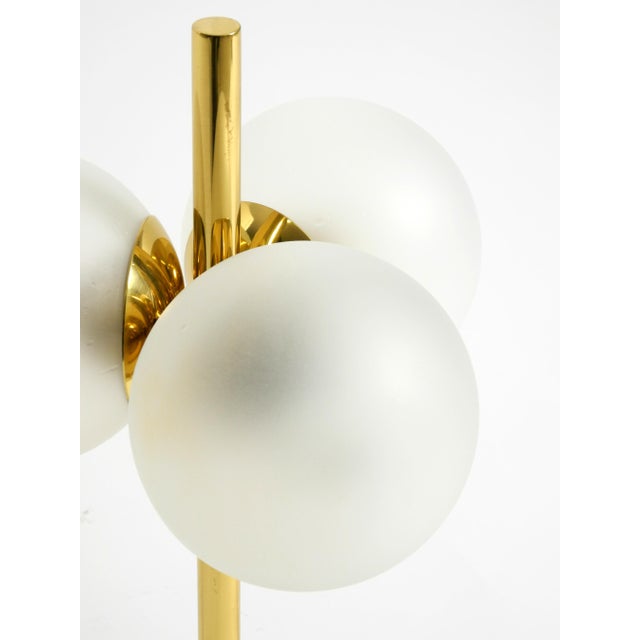 Vintage Space Age Brass Table Lamp from Kaiser Leuchten, 1960s For Sale - Image 11 of 18