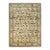 9x12 Ivory Floral Allover Hand-Knotted Wool Rug For Sale