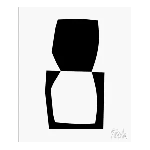The Potential of the Square No. 1 Fine Art Print 20" X 24" by Liz Roache