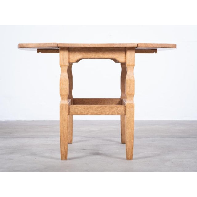 Rectangular Oak Coffee Table by Henning Kjærnulf, 1960 For Sale - Image 4 of 9