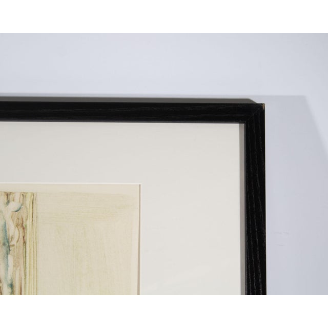 Printmaking Materials 1977 “The News” Monotype Print by Matt Phillips For Sale - Image 7 of 7