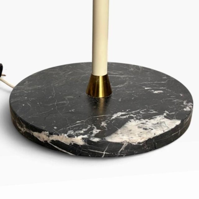 1950s Angelo Lelii “Triennale” Floor Lamp by Arredoluce W/Marble Base For Sale - Image 10 of 10