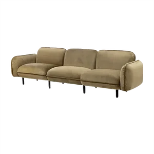 Bean 3-Seater Sofa Set in Green Velour from Emko