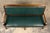 Early 19th Century French Empire Walnut Sofa in Forest Green For Sale - Image 4 of 18