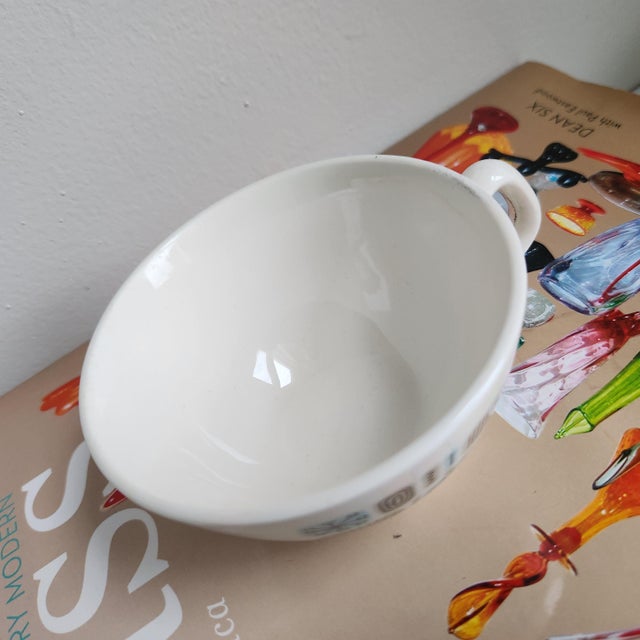 Vintage Mid Century Temporama Canonsburg Tea Cups - Set of 6 For Sale - Image 4 of 9