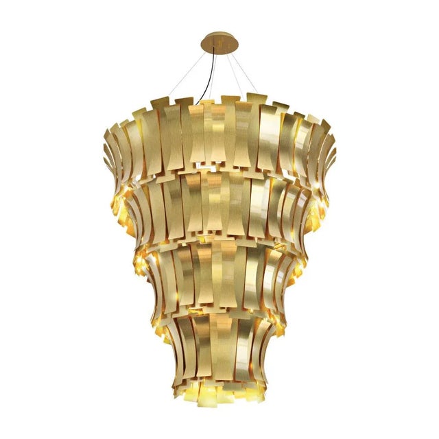 Metal Etta Chandelier by Delightfull For Sale - Image 7 of 7