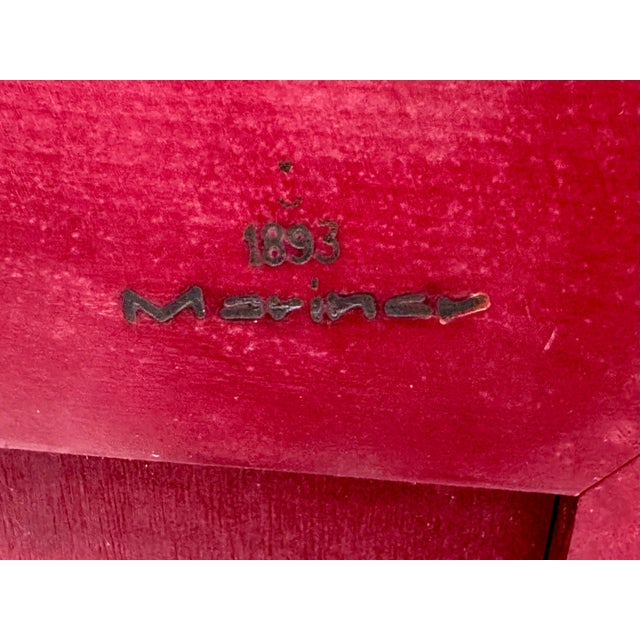 Neo-Classical Crystal Glass Wall Mirror with Brass Decor from Mariner 1893, Spain, 1970s For Sale - Image 14 of 18