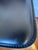 Animal Skin Late 20th Century Italian Frag Black Leather Countertop Stools, Set of 3 For Sale - Image 7 of 13