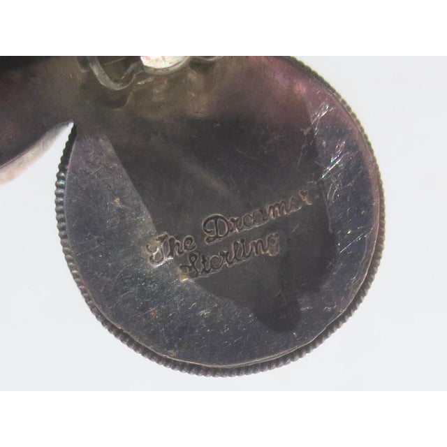 Modern Art Brut Baroque Pearl Clip-on Earrings For Sale - Image 3 of 7