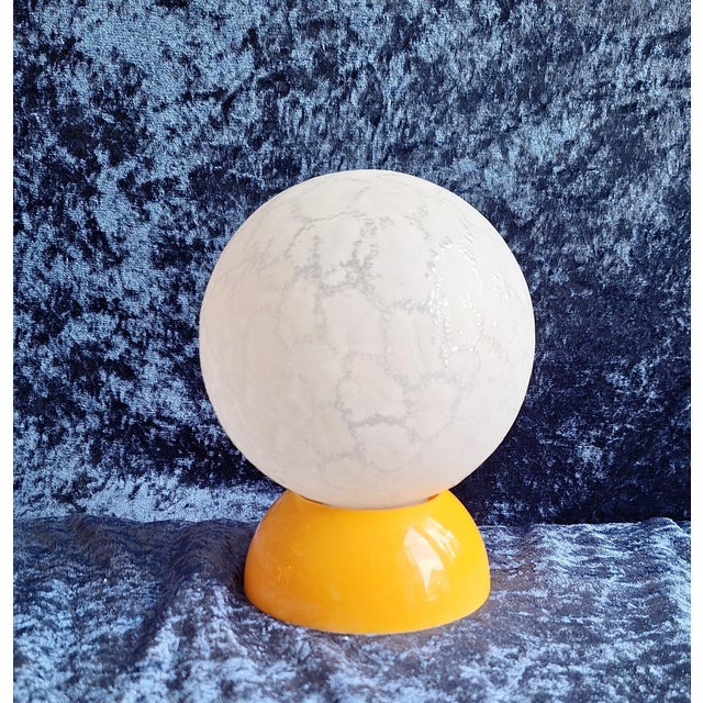 Small Vintage Table Lamp, 1970s, in Good conditions. Designed 1970 to 1979 European Plug (up to 250V).The wiring of this...