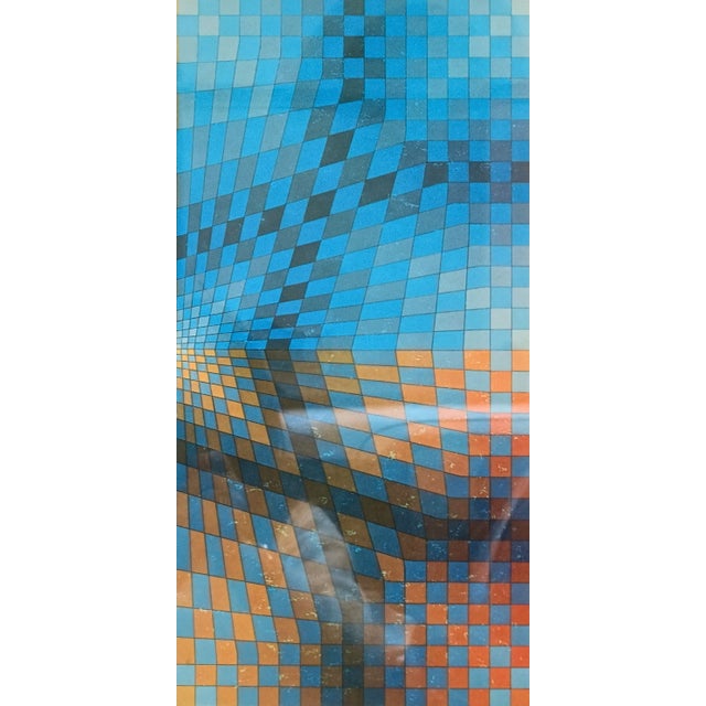 Victor Vasarely, PAUK-ARNJ, 1970, Silkscreen For Sale - Image 3 of 6