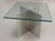 1970s Mid Century Modern Chrome and Glass Side / End Table, Circa 1970s For Sale - Image 5 of 11