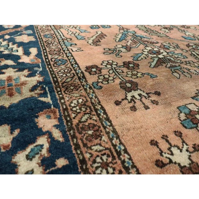 Antique Persian Sarouk Rug - 4' x 6'4" For Sale - Image 4 of 12
