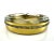 1960s Mid-Century Italian Glass and Brass Ashtray With Twisted Rope Detail For Sale - Image 4 of 17