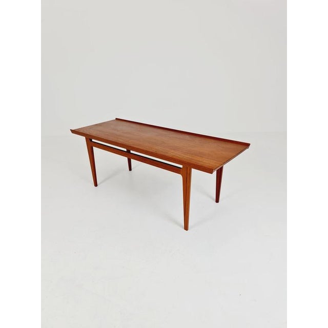 Danish Teak Coffee Table by Finn Juhl for France & Son, Denmark , 1950s For Sale - Image 6 of 18