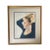 Ecru Mid 20th Century Figural Watercolor Portrait of Woman Fixing Her Hair by Rhoda Yanow For Sale - Image 8 of 10