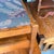 1920s Stickley Style Mission Oak Ladder Back Dining Chairs Set 6 For Sale - Image 5 of 7