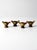 Farmhouse Vintage Wooden Bird Egg Cups Set of 4 For Sale - Image 3 of 9