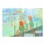 1970s Wimbledon Tennis Impressionist Impasto Painting by Peggy Hussey For Sale