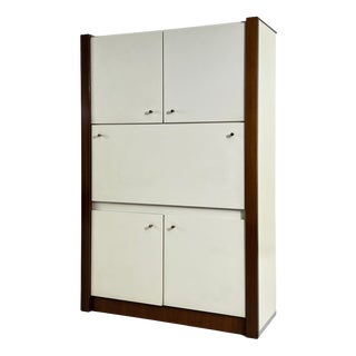 Bar Cabinet with Secretary from Musterring International, 1970s For Sale
