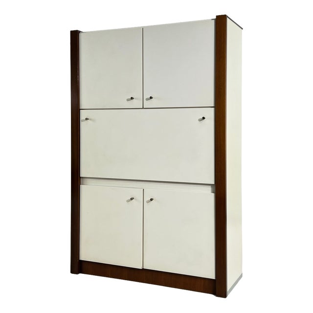 Bar Cabinet with Secretary from Musterring International, 1970s For Sale