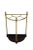 English Brass Demi Lune Umbrella Stand, 1960s For Sale - Image 9 of 9