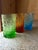 Italian Textured Bark Glasses in the style of Geoffrey Baxter, 1960s, Set of 6 For Sale - Image 13 of 18