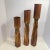 Set of Three Late 20th Century “Tortured” Brutalist Copper Candlesticks by Thomas Roy Markusen For Sale - Image 9 of 12