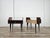Mid-Century Modern Mid-Century Mahogany Nightstands with Double Glass Tops, 1960, Set of 2 For Sale - Image 3 of 18