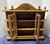 Bronze Vintage MCM Double Door Curio Cabinet For Sale - Image 8 of 9