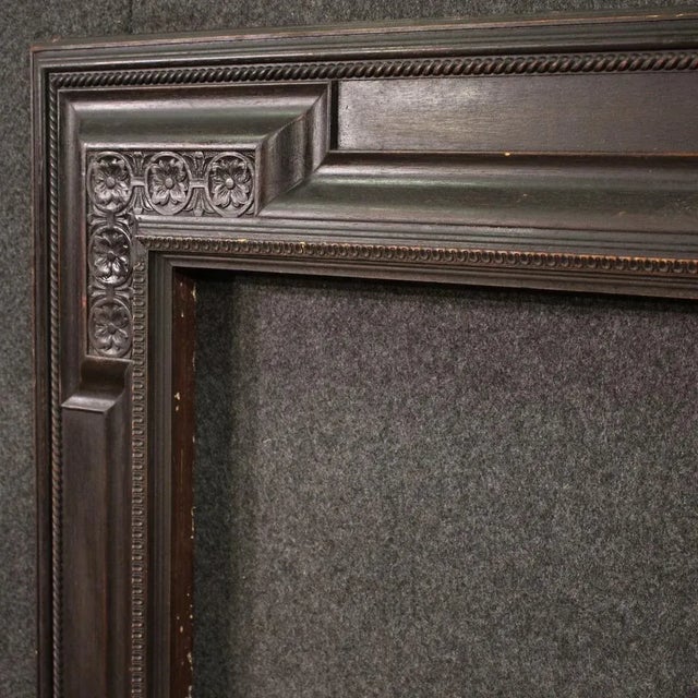 Brown 20th Century French Wooden Frame, 1970s For Sale - Image 8 of 16