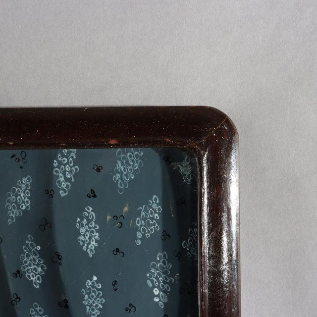 Antique Chinese Reverse Painted Wall Panel of a Woman C1920 For Sale - Image 6 of 8