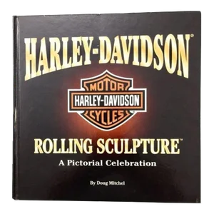 Harley Davidson Rolling Sculpture Hardcover Book