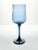 Libbey Glass Co. 1980s Libbey “Connoisseur (Dusky Blue, Tulip)” Set of 8 Water Glasses For Sale - Image 4 of 5