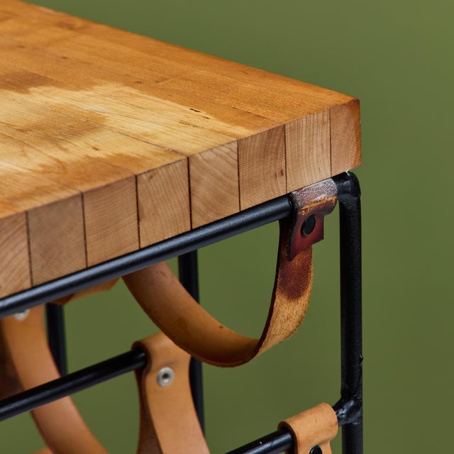 Arthur Umanoff Butcher Block Wine Rack For Sale - Image 12 of 14