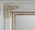 Late 20th Century Rectangular Wall Mirror with Capodimonte Porcelain Roses and Gilded Details from Giulio Tucci, Italy For Sale - Image 3 of 5