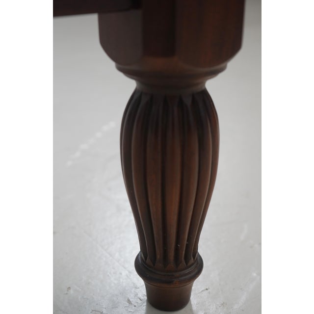 Wood Councill Craftsmen King Size Mahogany Poster Bed For Sale - Image 7 of 16