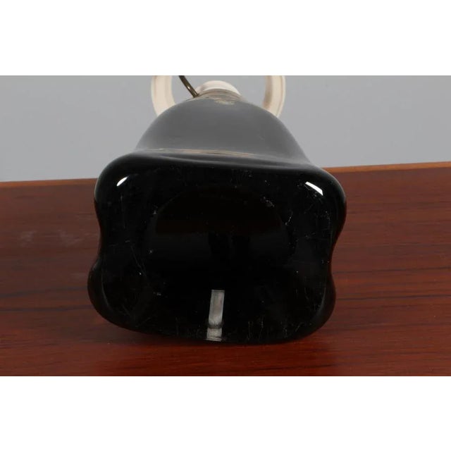 Glass Table Lamp attributed to Carl Fagerlund for Orrefors, 1960s For Sale - Image 7 of 9