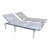 Pair of Mid Century Outdoor Patio Chaise Lounge Chairs Attributed to Brown Jordan Regent For Sale