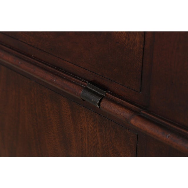 Theodore Alexander 7 Drawer Mahogany High Chest For Sale - Image 9 of 13