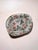 Exquisite large French mid-century studio pottery wall platter created by the renowned Vallauris ceramist Thiry. Hand-...