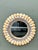 Vintage Shell Encrusted Round Wall Mirror For Sale - Image 11 of 18