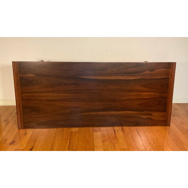Scandinavian Large Rosewood Coffee Table by Brode Blindheim for Sykkylven, Norway - 1960s For Sale - Image 9 of 12