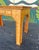 Wood Herringbone Bamboo Writing Desk For Sale - Image 7 of 13
