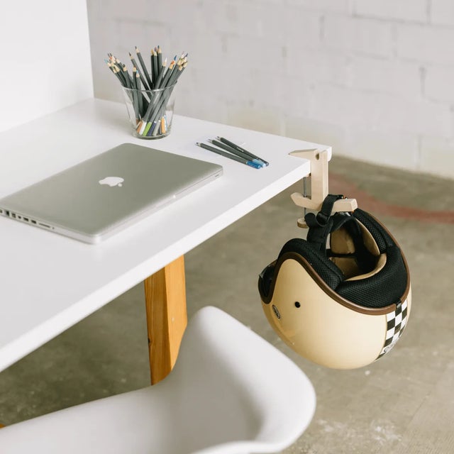 Beige Mobile Hanger for Tables and Shelves For Sale - Image 8 of 12